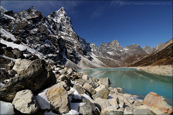 Озеро Chola Tsho, Непал, Гималаи